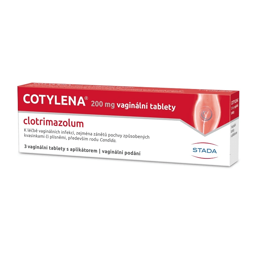 COTYLENA 200 mg 3 vaginální tablety