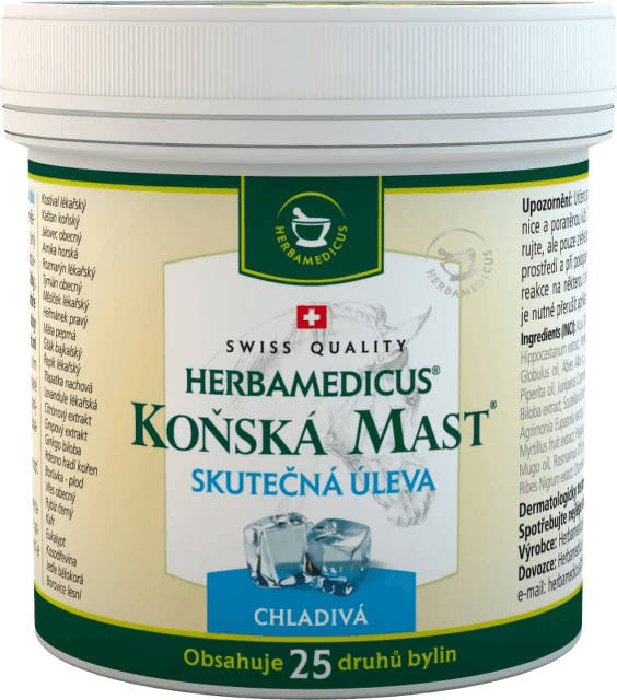 Herbamedicus Koňská mast chladivá 250 ml