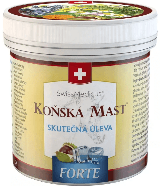 Herbamedicus Koňská mast forte chladivá 500 ml