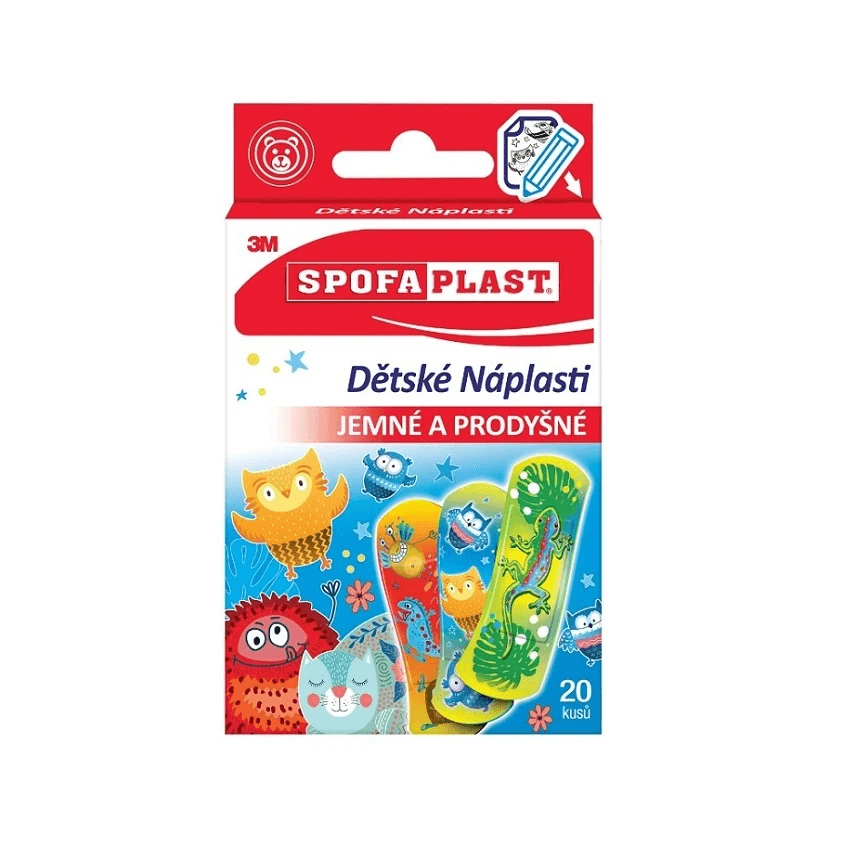Obrázek produktu 3M Spofaplast 116 Dětské náplasti 72x25mm 20ks