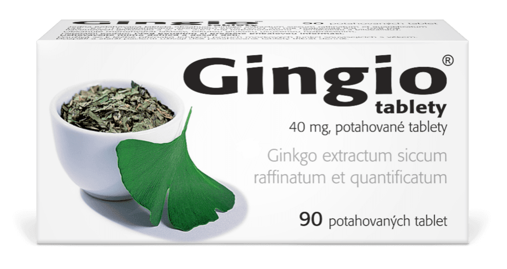 Obrázek produktu Gingio® 40 mg 90 potahovaných tablet