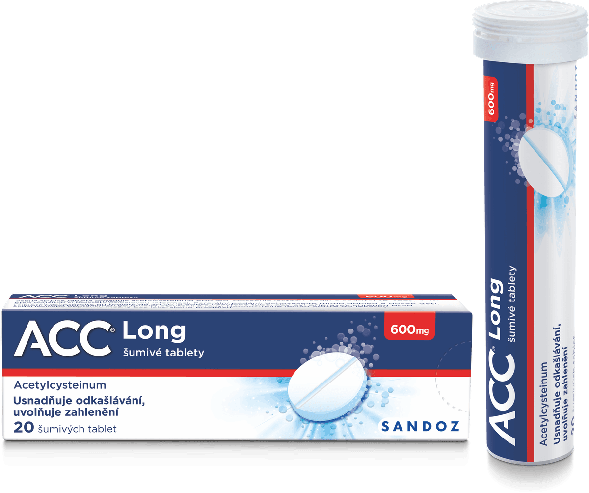 Obrázek produktu ACC® Long 600 mg 20 šumivých tablet