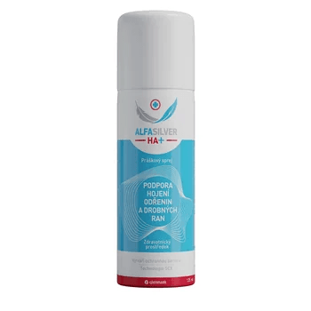 Alfasilver HA+ práškový sprej 125ml