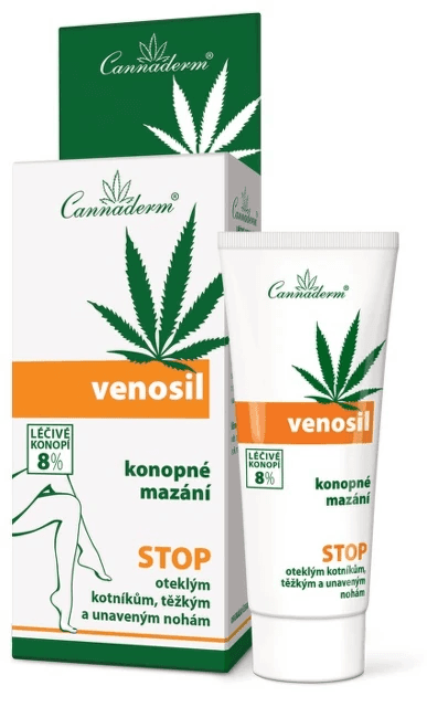Cannaderm Venosil konopné mazání 100ml