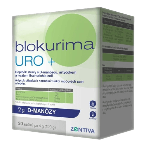 Blokurima URO+ 2g D-manózy sáčky 30x4g