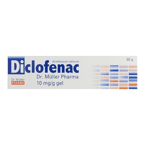 Diclofenac DR. MÜLLER PHARMA 10mg/g gel 60g