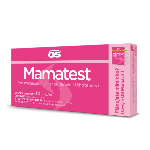 GS Mamatest Těhotenský test 2ks
