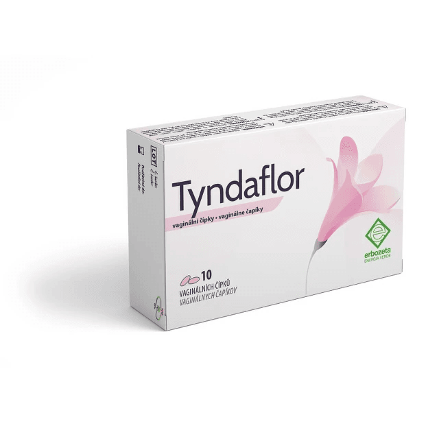 Tyndaflor vaginální čípky 10x2g