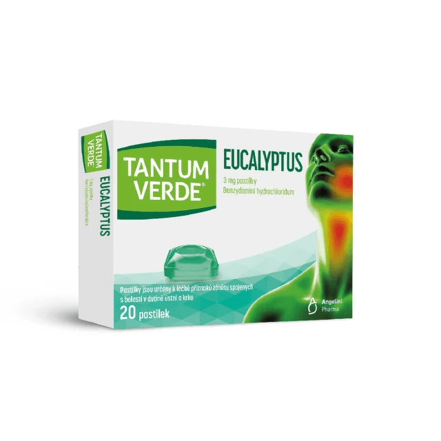 TANTUM VERDE EUCALYPTUS 3MG 20 pastilek