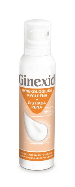 Ginexid gynekologická mycí pěna 150ml