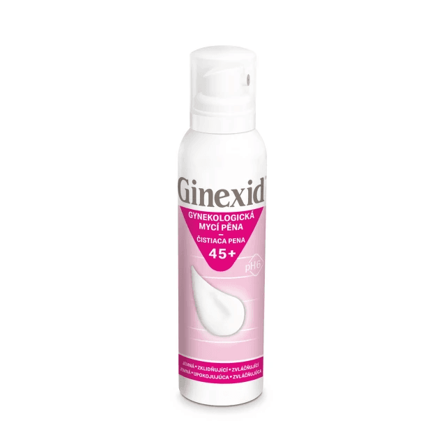 Ginexid gynekologická mycí pěna 45+ 150ml