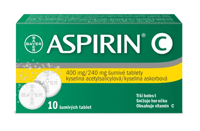 ASPIRIN C 400mg/240mg šumivá tableta 10 ks