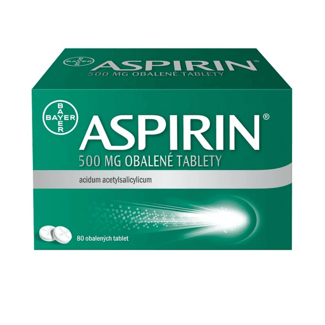 ASPIRIN 500MG obalené tablety 8 ks