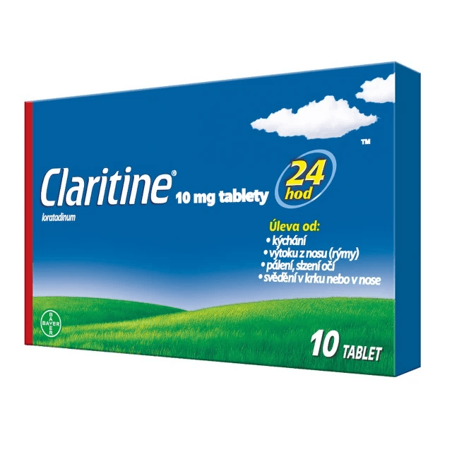 CLARITINE 10MG neobalené tablety 10 ks