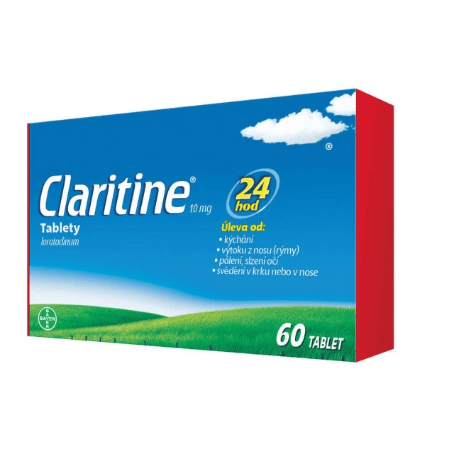 CLARITINE 10MG neobalené tablety 60 ks