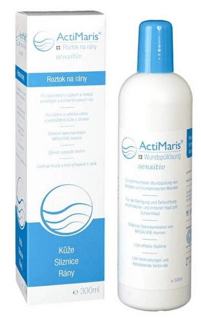 ActiMaris Sensitiv roztok na rány a záněty kůže a sliznici 300ml