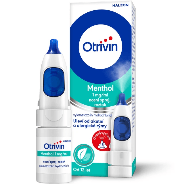 OTRIVIN MENTHOL 1MG/ML nosní sprej 10ml