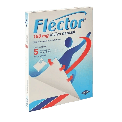 Flector 180 mg léčivé náplasti 5 ks