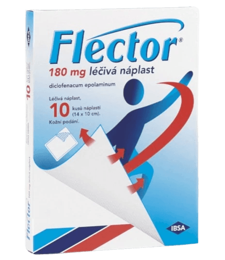 Flector 180 mg léčivé náplasti 10 ks