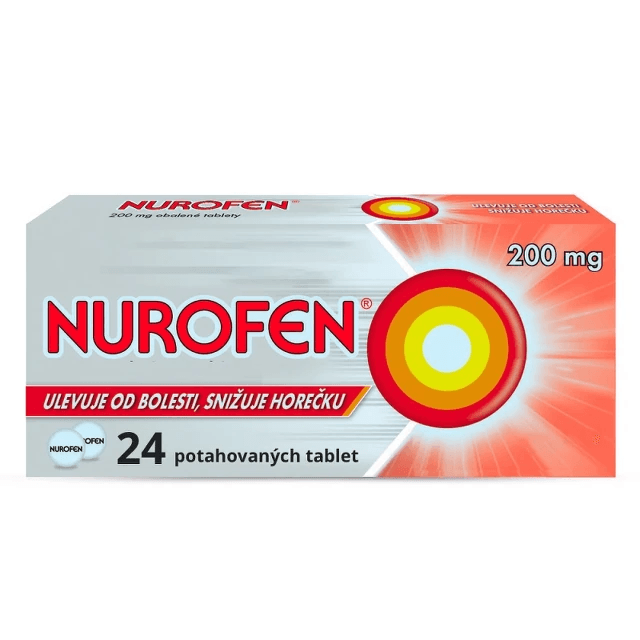 Nurofen 200mg potahované tablety 24ks