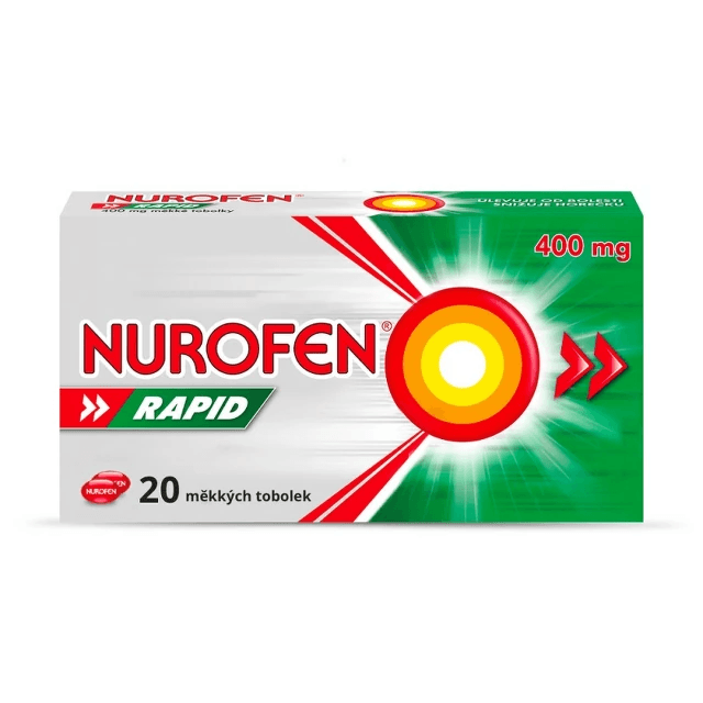 Nurofen Rapid 400mg měkké tobolky 20ks