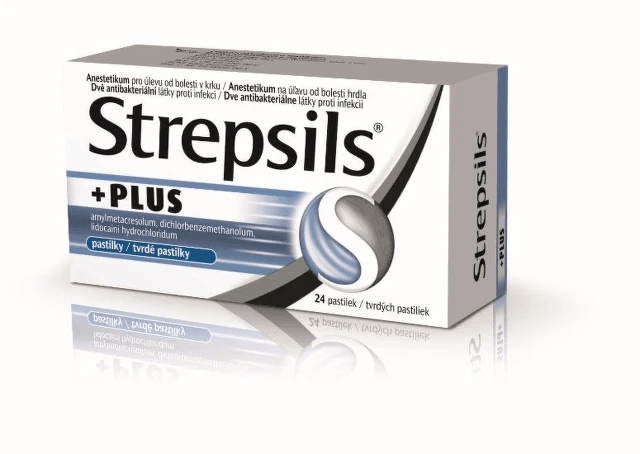 Strepsils Plus pastilky 24ks
