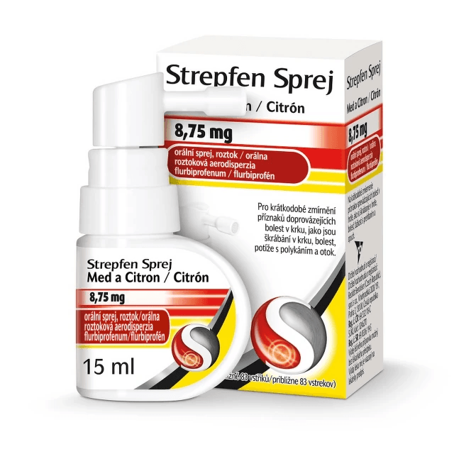 Strepfen Med a Citron orální sprej 15ml