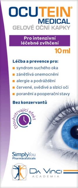 OCUTEIN MEDICAL gelové oční kapky 10 ml