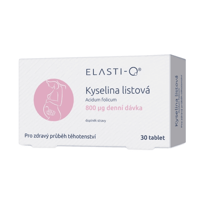 Elasti-Q Kyselina listová 800 tbl.30