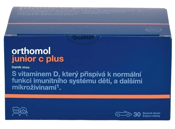 Orthomol Junior C plus mandarinka 30 denních dávek