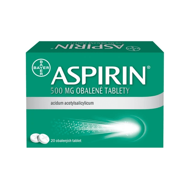 ASPIRIN 500MG obalené tablety 20 ks