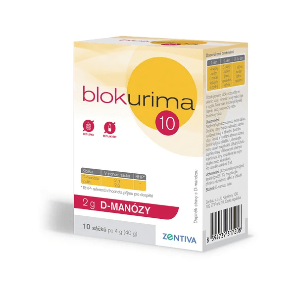 Blokurima 2g D-manózy 10 sáčků
