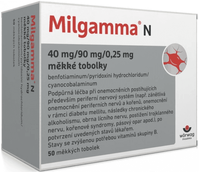 Milgamma N 50 měkkých tobolek