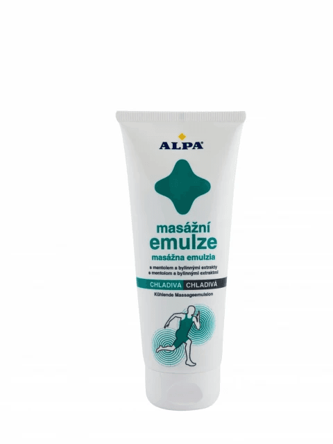 Alpa masážní emulze chladivá 210ml