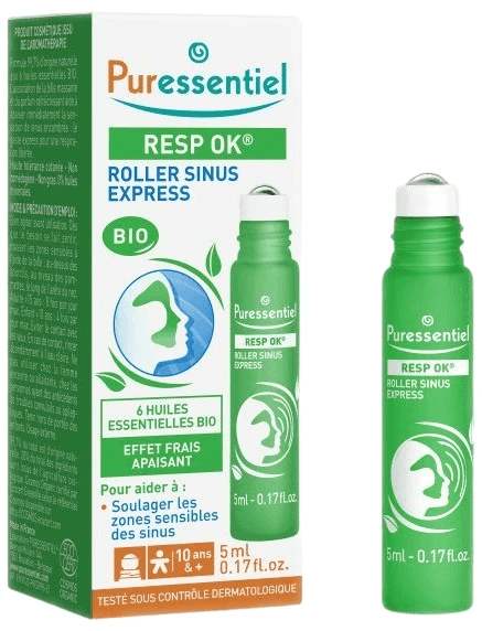 PURESSENTIEL Resp OK roll-on na oblast dutin 5ml