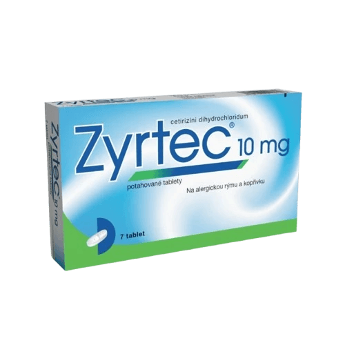 Zyrtec 10mg potahované tablety 7 ks