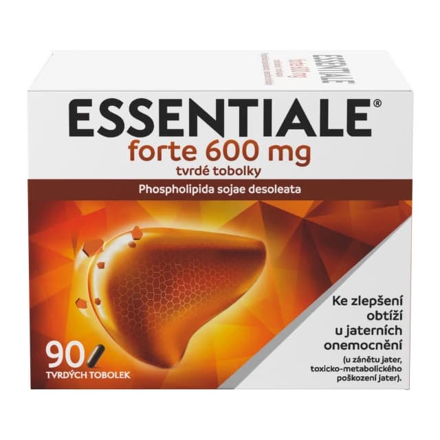 Essentiale Forte 600mg 90 tvrdých tobolek