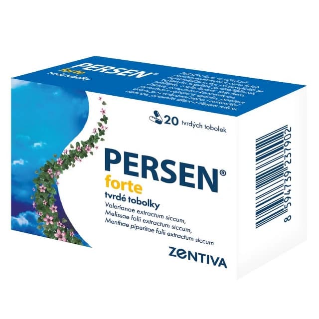 Persen Forte 20 tvrdých tobolek
