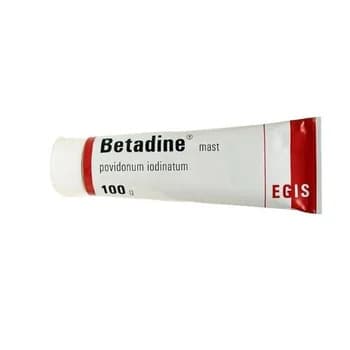 Betadine 100mg/g mast 100g