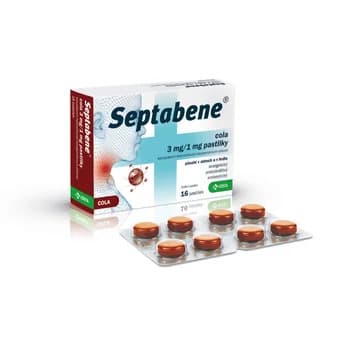 Septabene cola pastilky 16ks