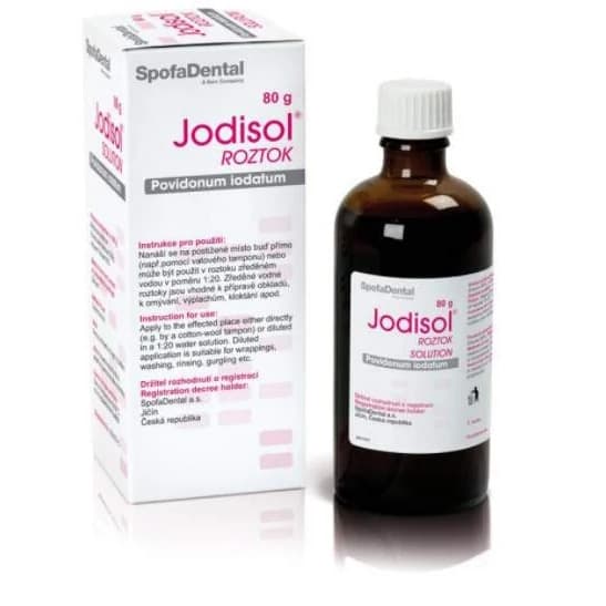 Jodisol kožní roztok 80g