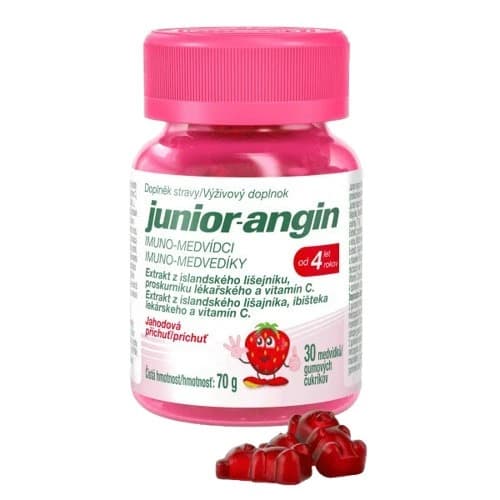 Junior-angin imuno-medvídci 30ks