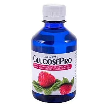 GlucosePro nápoj pro glukózový toleranční test malina 250ml