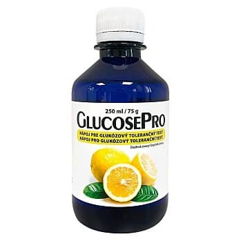 GlucosePro nápoj pro glukózový toleranční test citron 250ml