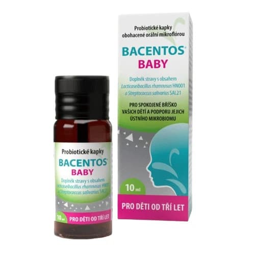 BACENTOS BABY orální probiotické kapky od 3 let 10ml
