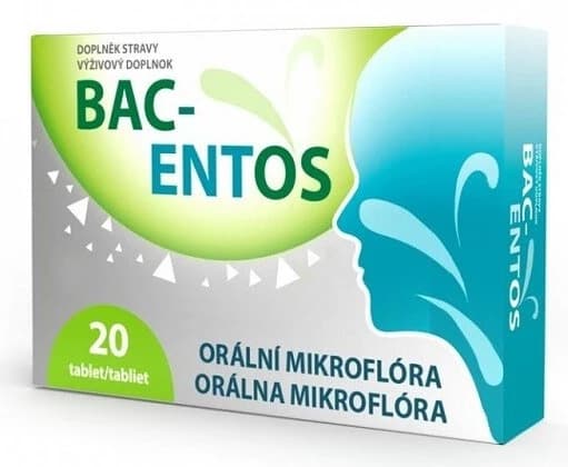 BAC-ENTOS orální mikroflóra 20 tablet