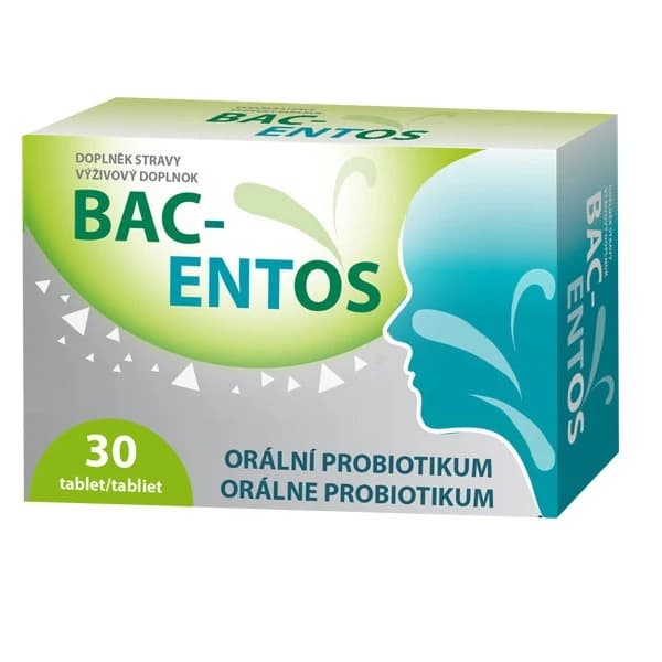 BAC-ENTOS orální mikroflóra 30 tablet