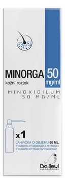 Minorga 50mg/ml kožní roztok 60ml