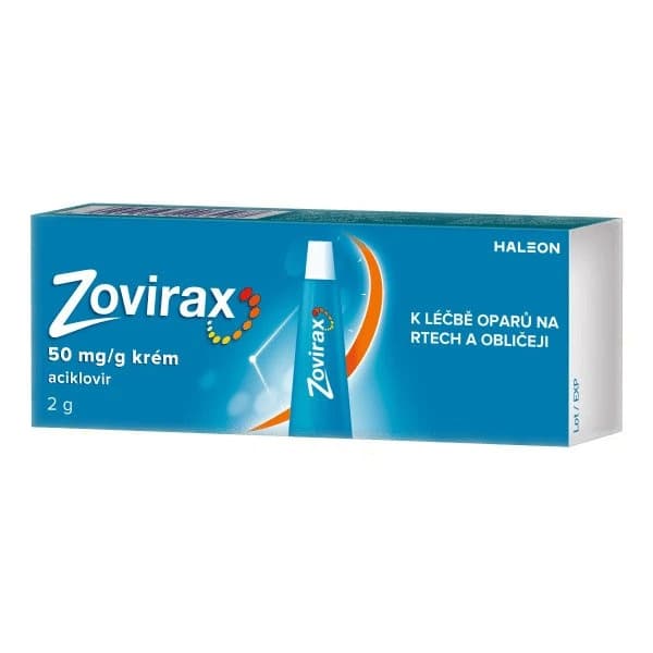 Obrázek produktu ZOVIRAX 50 mg/g krém 2 g